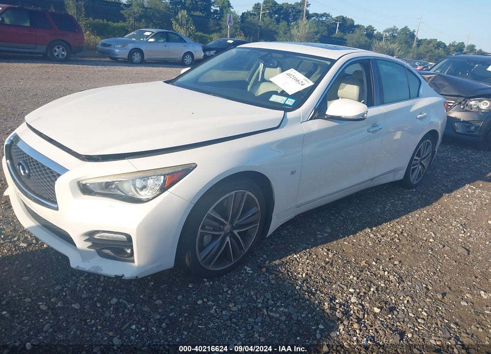 2015 INFINITI Q50 SPORT VIN: JN1BV7AR8FM407200