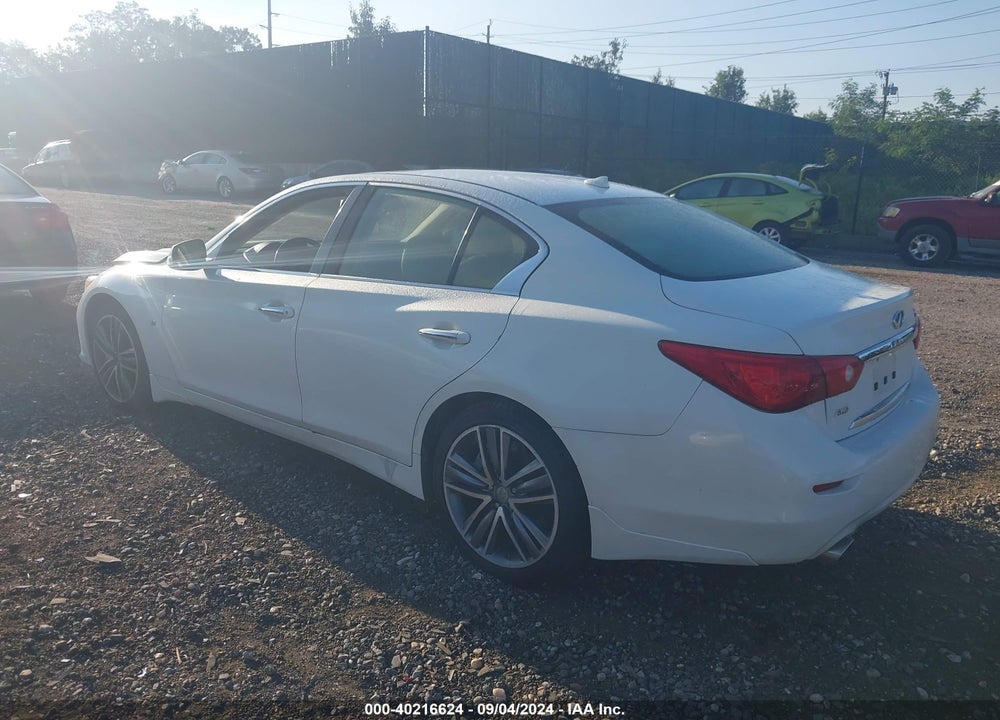 2015 INFINITI Q50 SPORT VIN: JN1BV7AR8FM407200