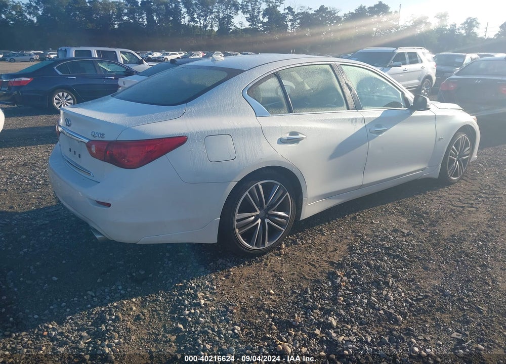 2015 INFINITI Q50 SPORT VIN: JN1BV7AR8FM407200