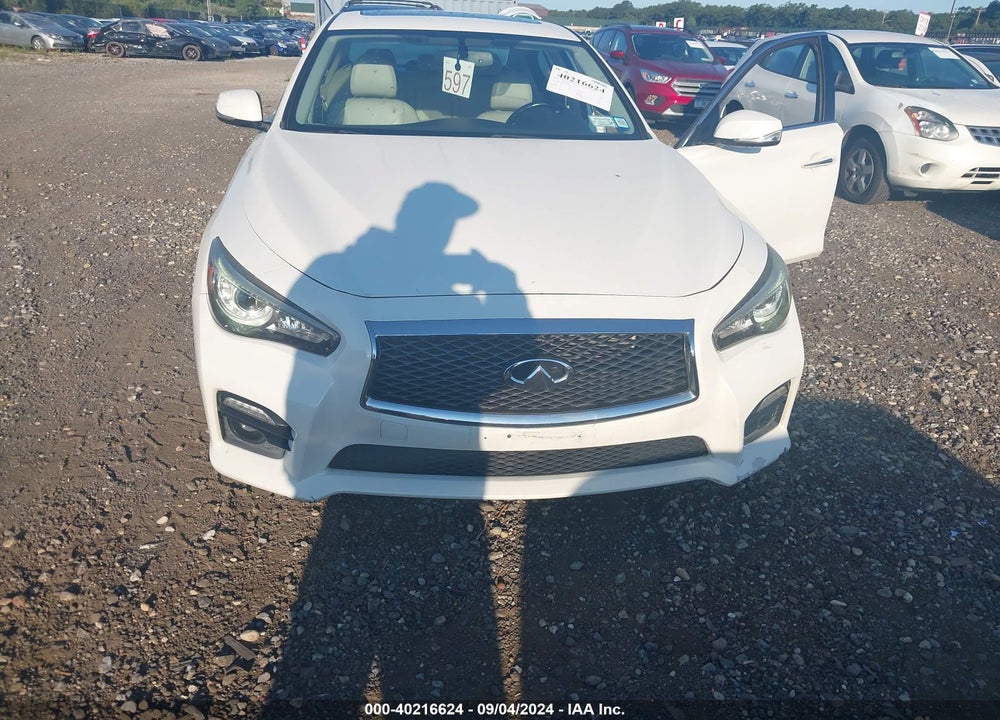 2015 INFINITI Q50 SPORT VIN: JN1BV7AR8FM407200
