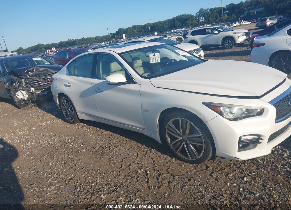2015 INFINITI Q50 SPORT VIN: JN1BV7AR8FM407200