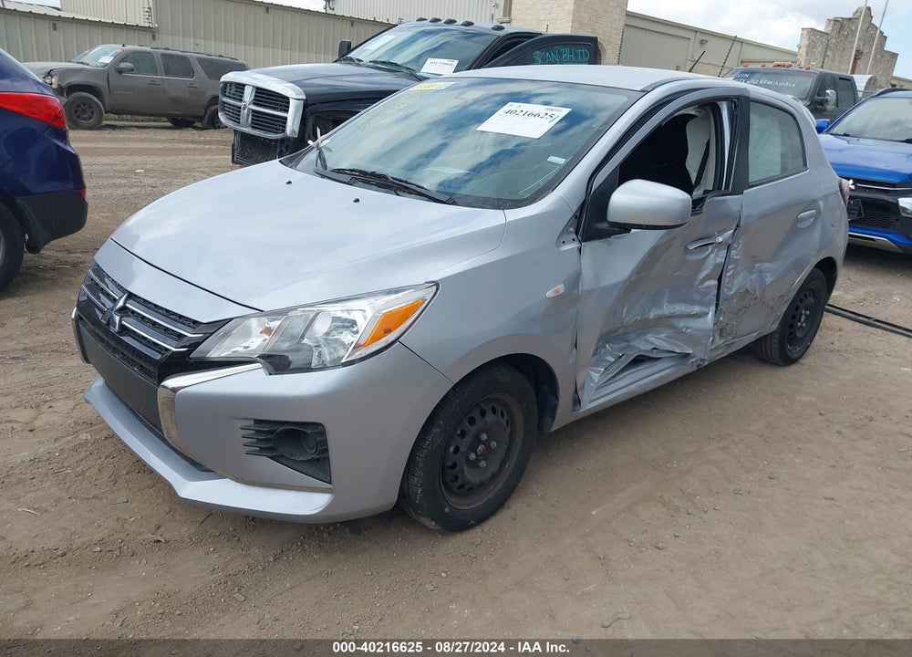 2022 MITSUBISHI MIRAGE ES/LE VIN: ML32AUHJ0NH003339