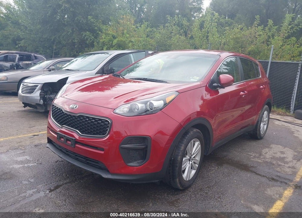 2018 KIA SPORTAGE LX VIN: KNDPM3AC1J7485917
