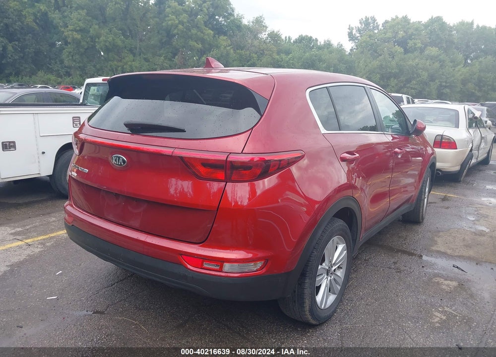 2018 KIA SPORTAGE LX VIN: KNDPM3AC1J7485917