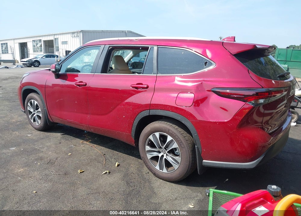 2024 TOYOTA HIGHLANDER XLE VIN: 5TDKDRAH8RS540695