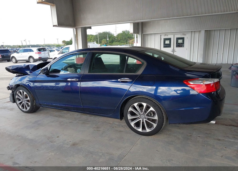 2015 HONDA ACCORD SPORT VIN: 1HGCR2F55FA241591