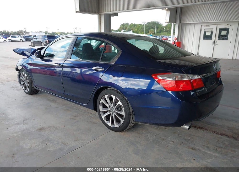 2015 HONDA ACCORD SPORT VIN: 1HGCR2F55FA241591