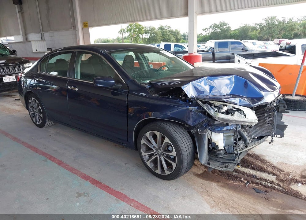 2015 HONDA ACCORD SPORT VIN: 1HGCR2F55FA241591