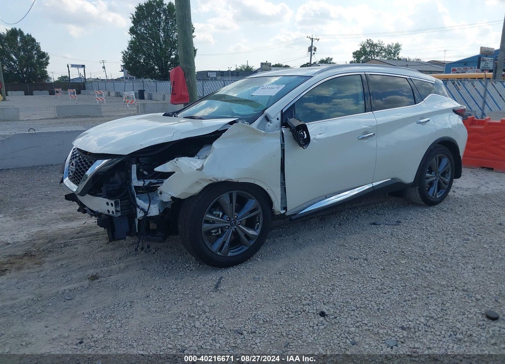 2024 NISSAN MURANO PLATINUM INTELLIGENT AWD VIN: 5N1AZ2DS4RC115807