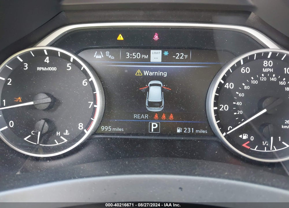 2024 NISSAN MURANO PLATINUM INTELLIGENT AWD VIN: 5N1AZ2DS4RC115807