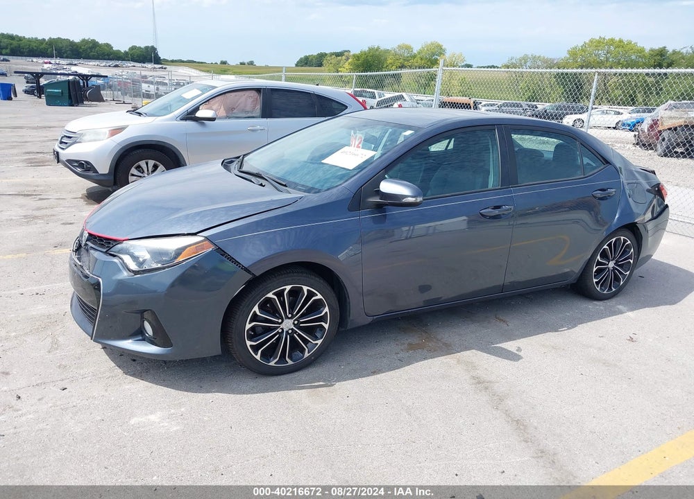 2016 TOYOTA COROLLA S PLUS VIN: 5YFBURHE8GP433535