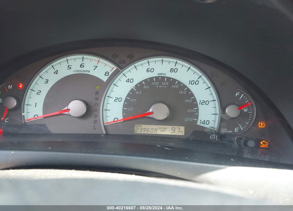 2007 TOYOTA CAMRY SE VIN: 4T1BE46K97U132988