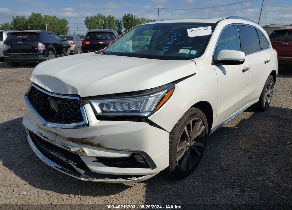 2019 ACURA MDX ADVANCE PKG VIN: 5J8YD4H89KL004088