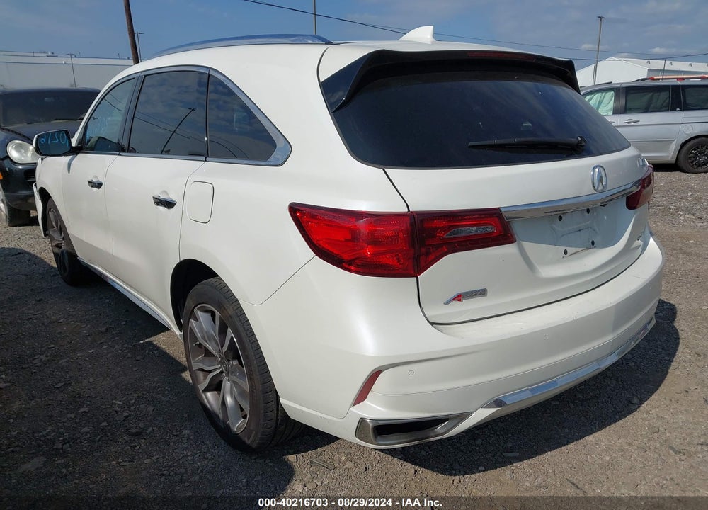 2019 ACURA MDX ADVANCE PKG VIN: 5J8YD4H89KL004088