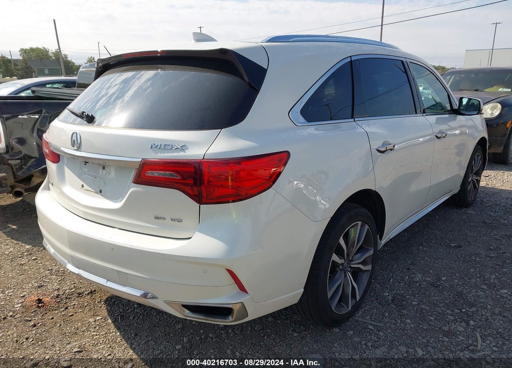 2019 ACURA MDX ADVANCE PKG VIN: 5J8YD4H89KL004088