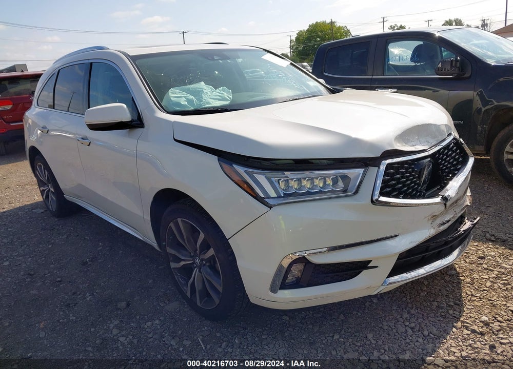 2019 ACURA MDX ADVANCE PKG VIN: 5J8YD4H89KL004088