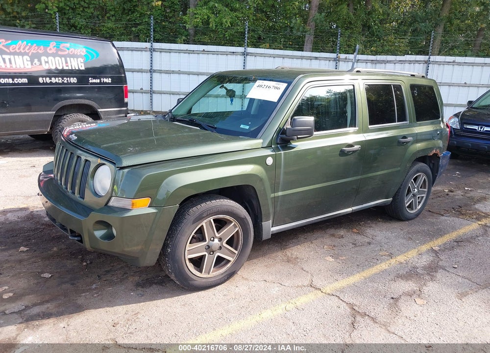 2009 JEEP PATRIOT SPORT VIN: 1J4FF28B19D249577