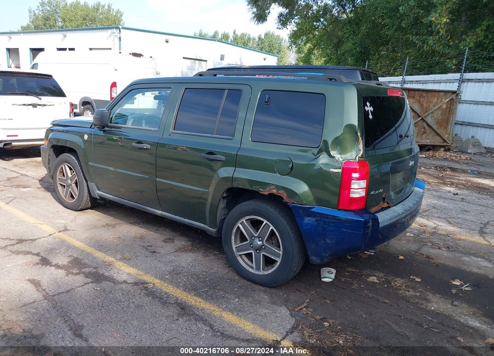 2009 JEEP PATRIOT SPORT VIN: 1J4FF28B19D249577