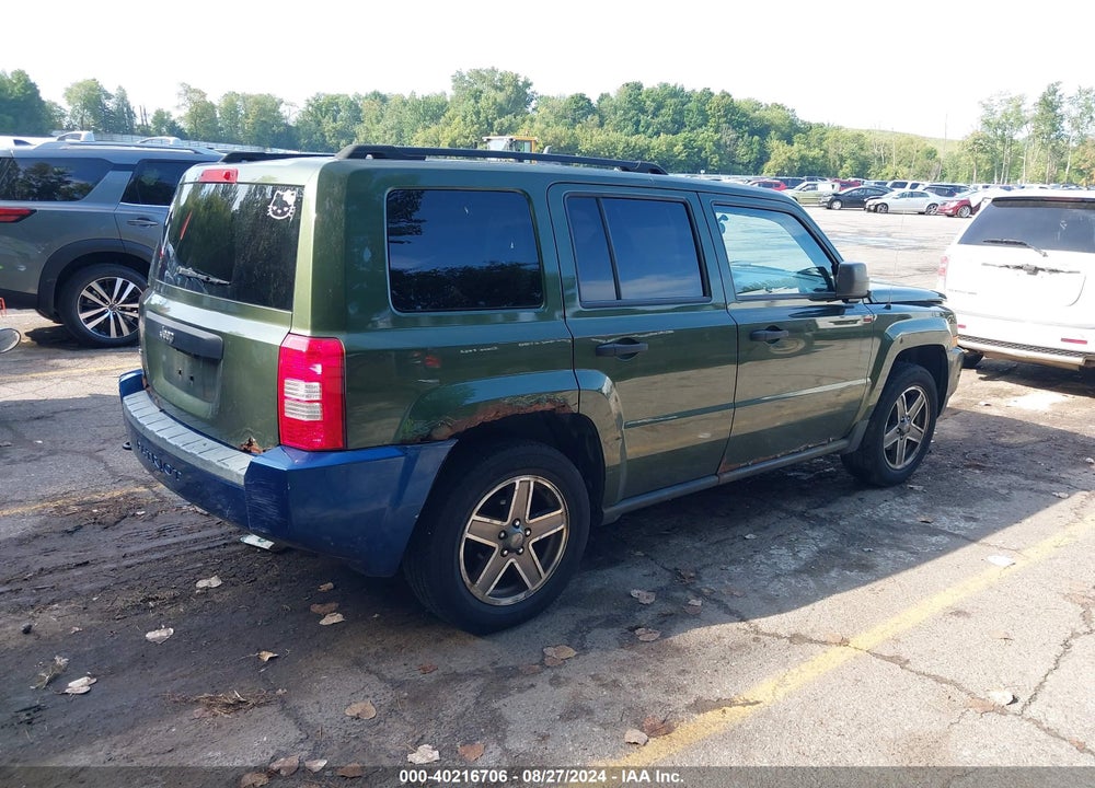 2009 JEEP PATRIOT SPORT VIN: 1J4FF28B19D249577