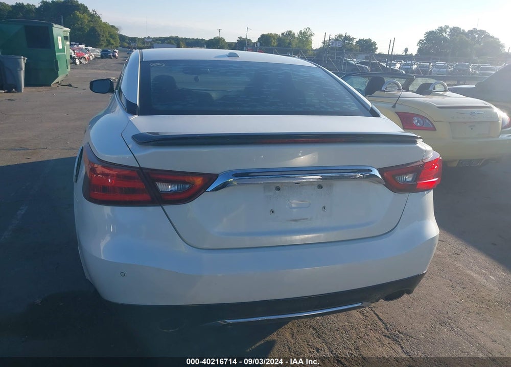 2017 NISSAN MAXIMA 3.5 SR VIN: 1N4AA6AP9HC436037