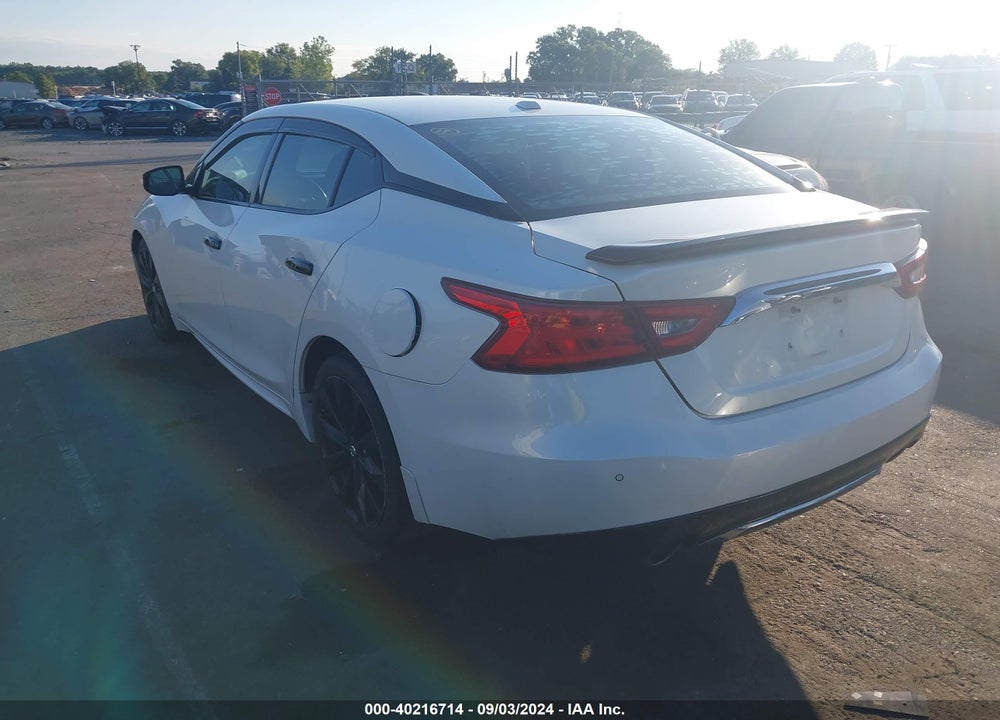2017 NISSAN MAXIMA 3.5 SR VIN: 1N4AA6AP9HC436037