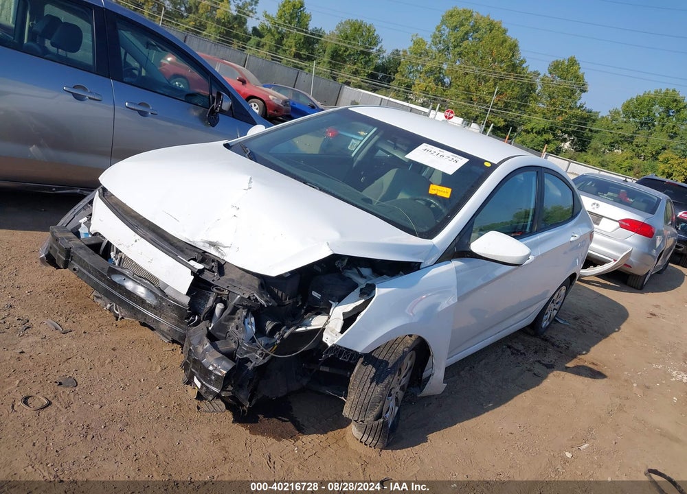 2017 HYUNDAI ACCENT SE VIN: KMHCT4AE9HU338633