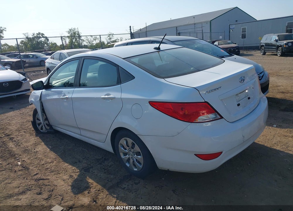 2017 HYUNDAI ACCENT SE VIN: KMHCT4AE9HU338633
