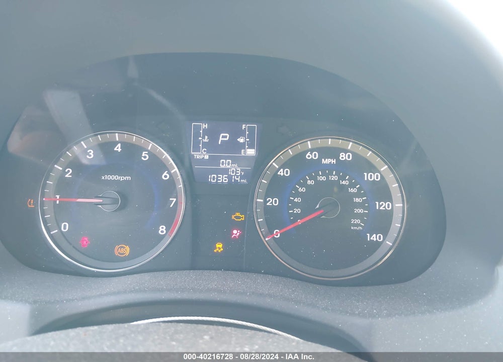 2017 HYUNDAI ACCENT SE VIN: KMHCT4AE9HU338633