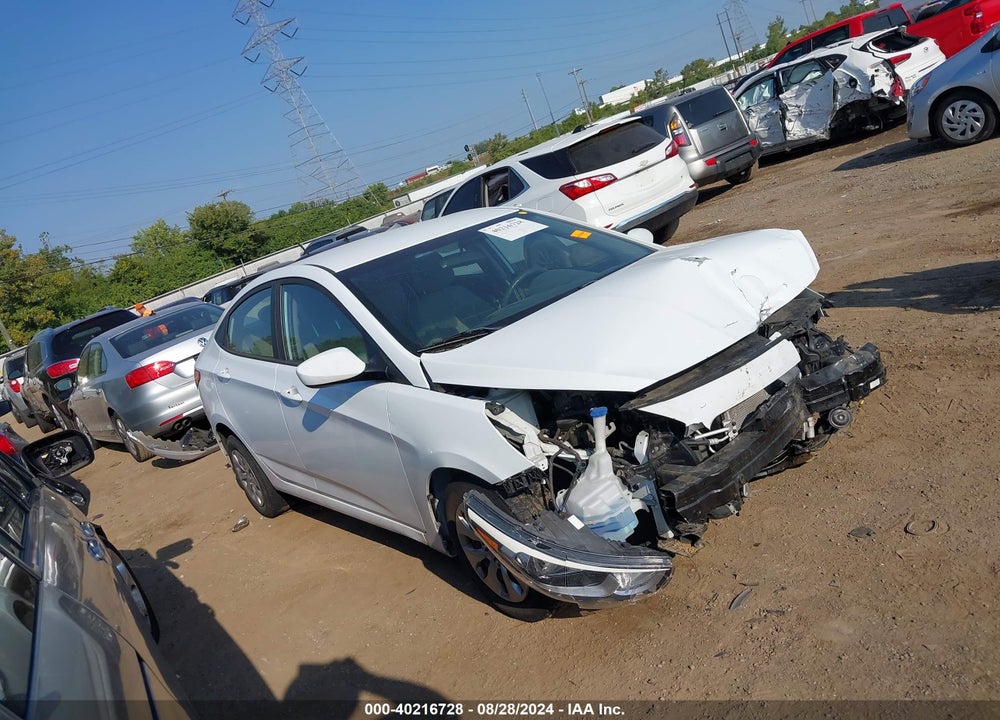 2017 HYUNDAI ACCENT SE VIN: KMHCT4AE9HU338633