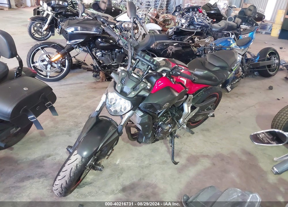 2015 YAMAHA FZ07 VIN: JYARM06E2FA001700