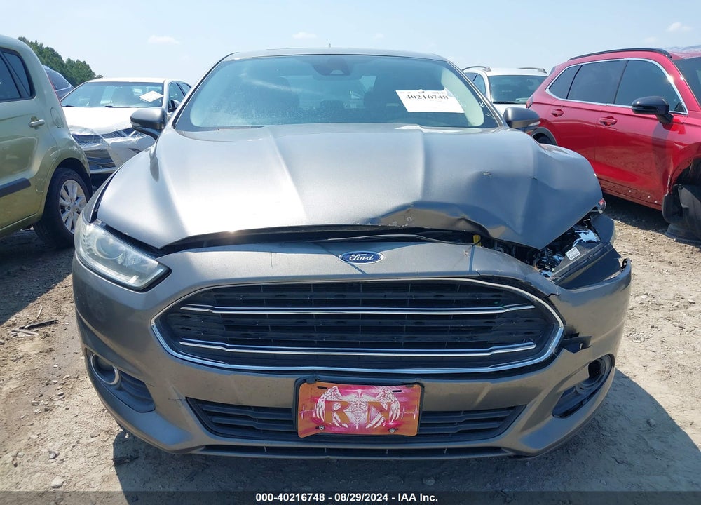 2013 FORD FUSION SE VIN: 3FA6P0HR4DR161648