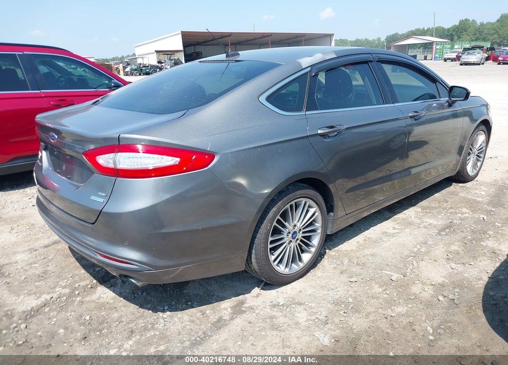 2013 FORD FUSION SE VIN: 3FA6P0HR4DR161648
