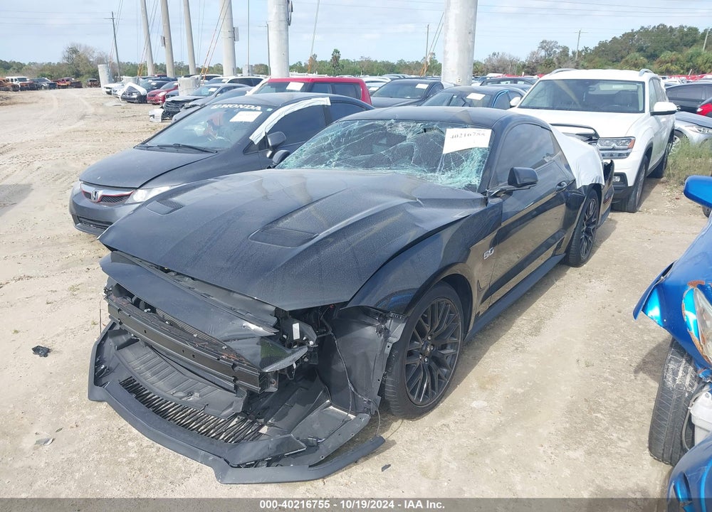 2021 FORD MUSTANG GT FASTBACK VIN: 1FA6P8CF6M5105340