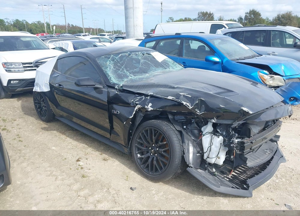 2021 FORD MUSTANG GT FASTBACK VIN: 1FA6P8CF6M5105340