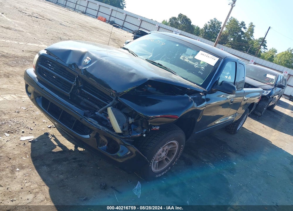 2000 DODGE DAKOTA SLT/SPORT VIN: 1B7GL22N3YS745559