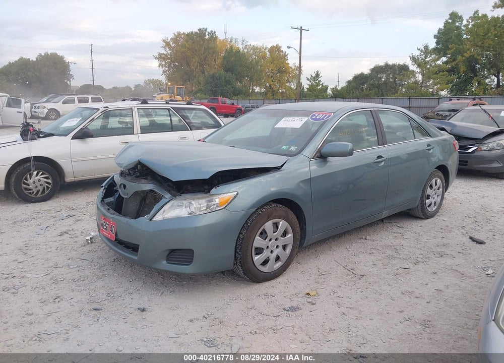2011 TOYOTA CAMRY LE VIN: 4T1BF3EK0BU662526