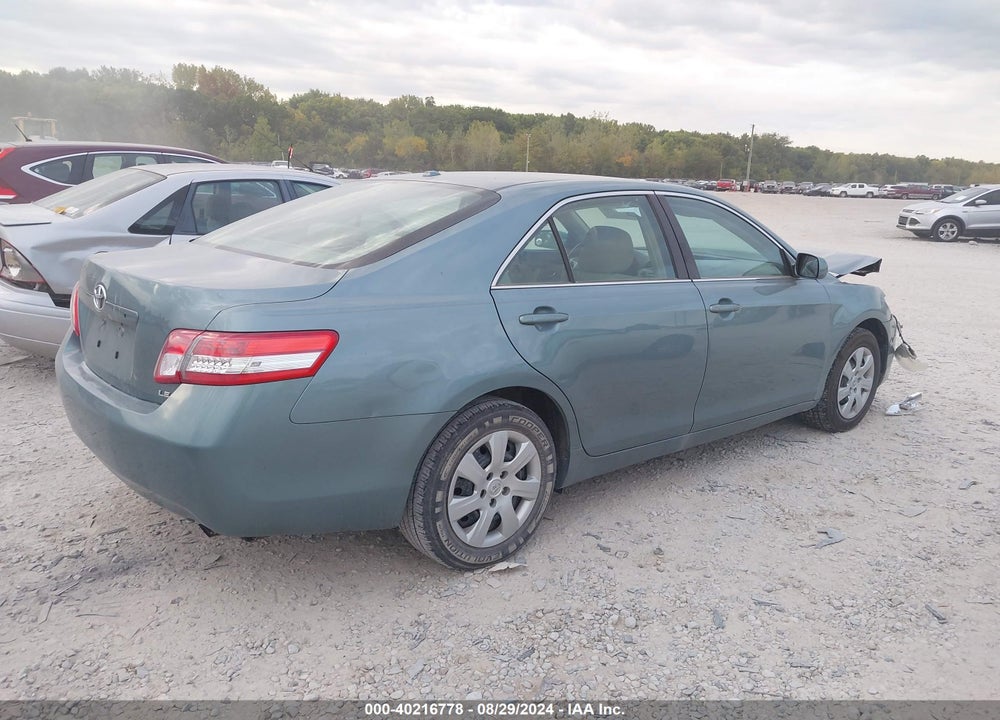 2011 TOYOTA CAMRY LE VIN: 4T1BF3EK0BU662526