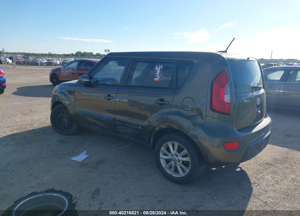 2012 KIA SOUL VIN: KNDJT2A65C7393581