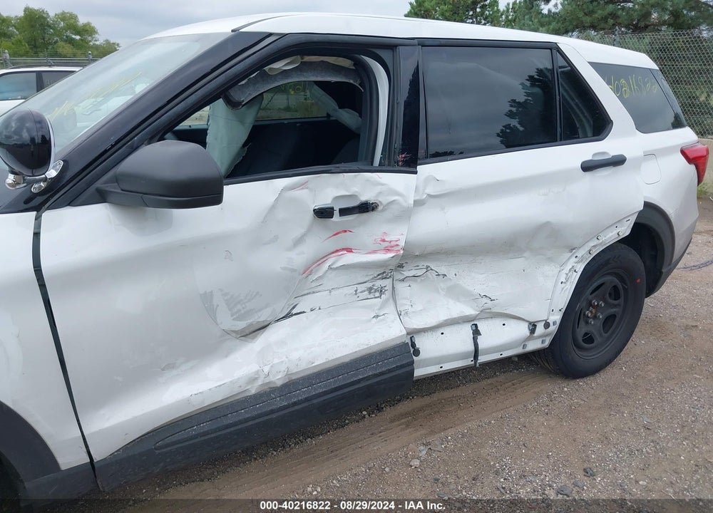 2023 FORD POLICE INTERCEPTOR UTILITY VIN: 1FM5K8AB2PGA35120