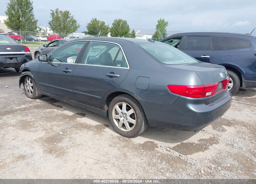 2005 HONDA ACCORD 3.0 EX VIN: 1HGCM66845A007909