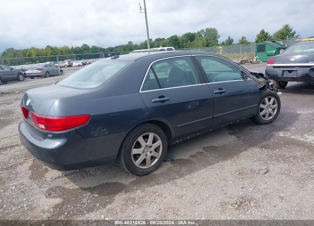 2005 HONDA ACCORD 3.0 EX VIN: 1HGCM66845A007909