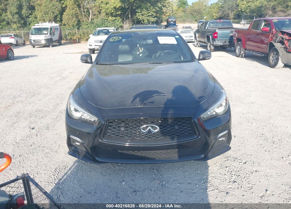 2021 INFINITI Q50 RED SPORT 400 AWD VIN: JN1FV7DR0MM881006