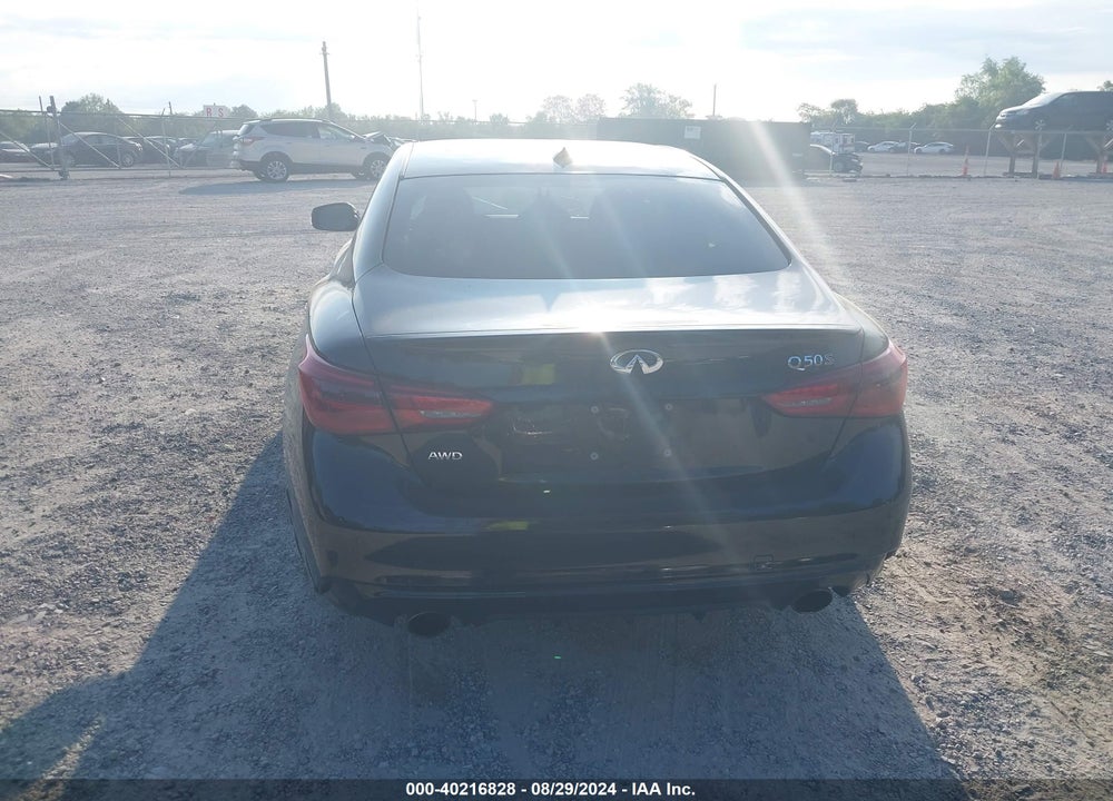 2021 INFINITI Q50 RED SPORT 400 AWD VIN: JN1FV7DR0MM881006