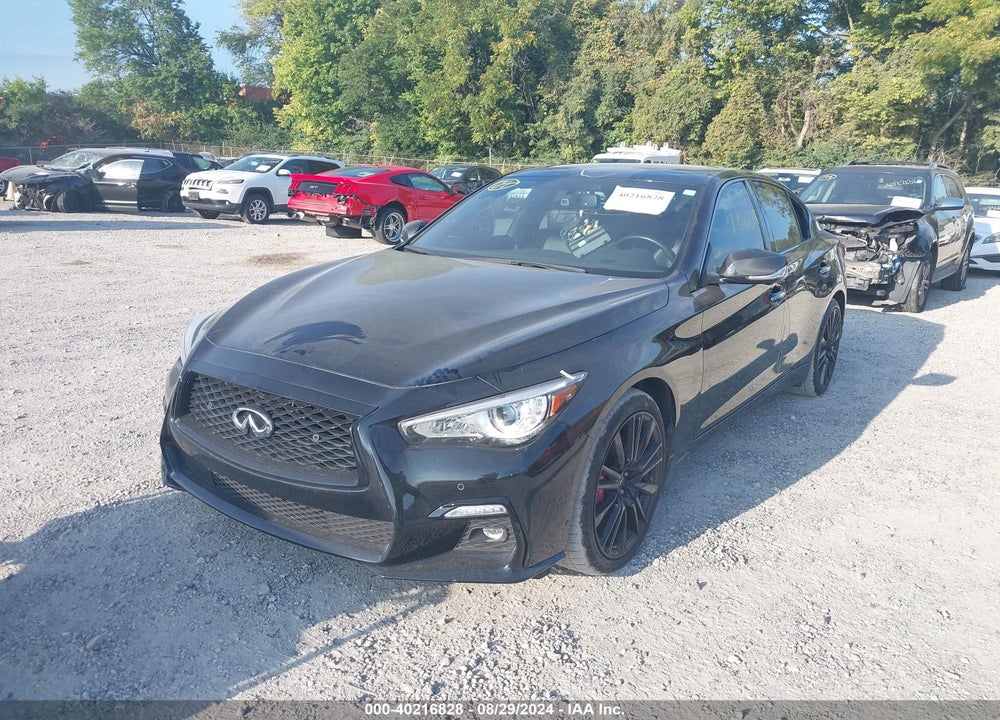 2021 INFINITI Q50 RED SPORT 400 AWD VIN: JN1FV7DR0MM881006