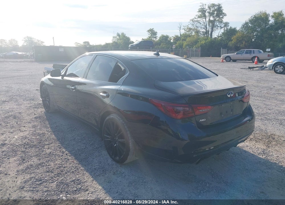 2021 INFINITI Q50 RED SPORT 400 AWD VIN: JN1FV7DR0MM881006
