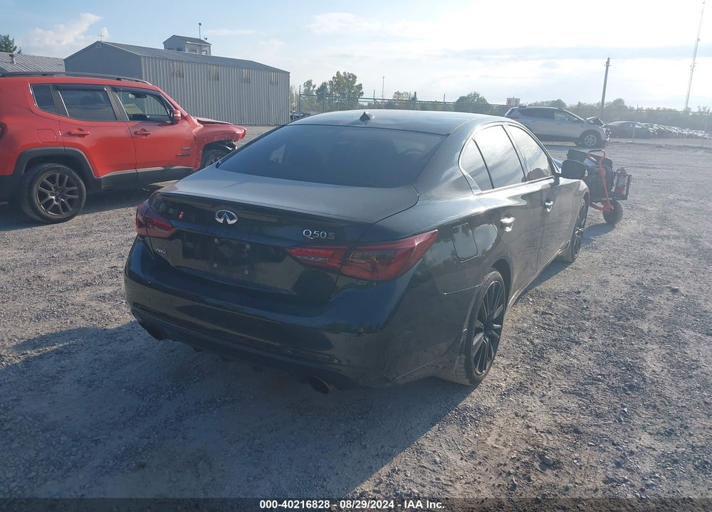 2021 INFINITI Q50 RED SPORT 400 AWD VIN: JN1FV7DR0MM881006