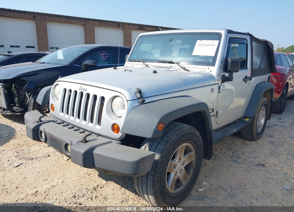 2009 JEEP WRANGLER X VIN: 1J4FA24109L740093