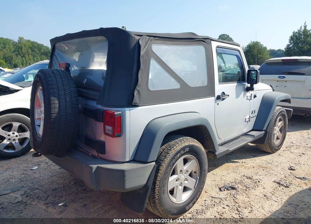 2009 JEEP WRANGLER X VIN: 1J4FA24109L740093