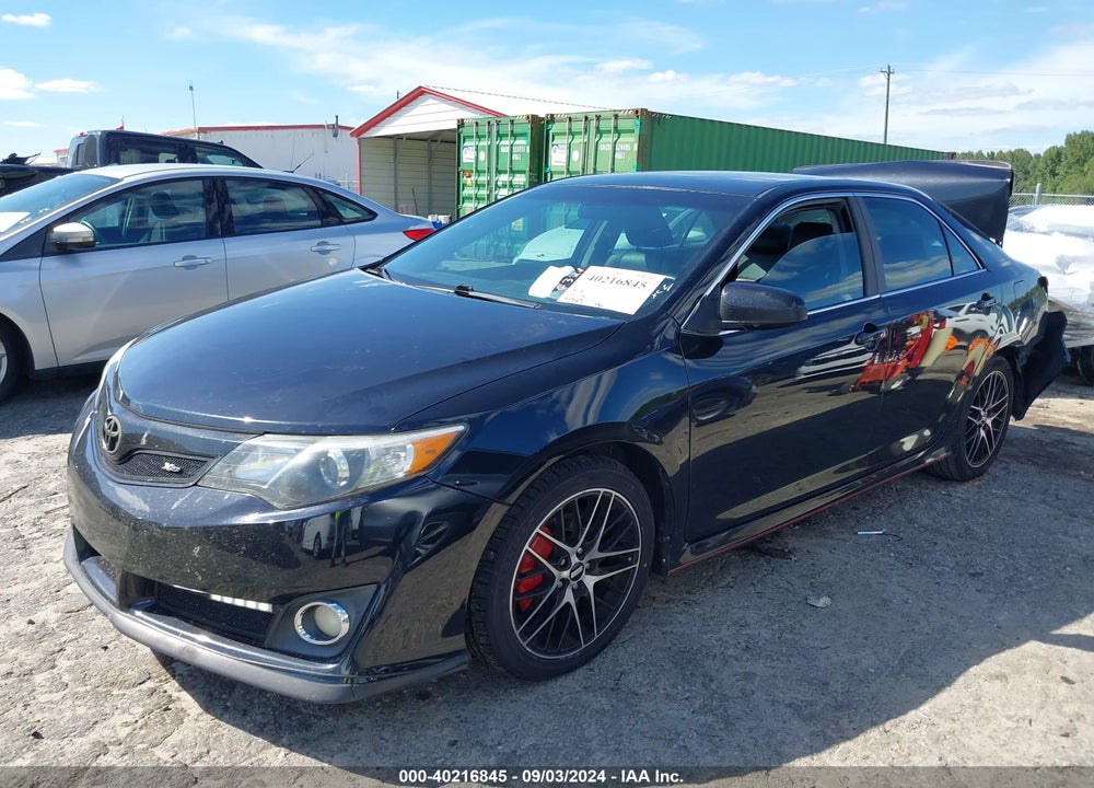 2013 TOYOTA CAMRY SE VIN: 4T1BF1FK9DU257688