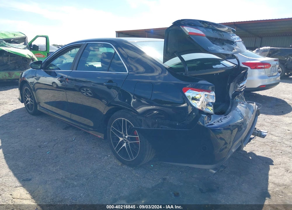 2013 TOYOTA CAMRY SE VIN: 4T1BF1FK9DU257688